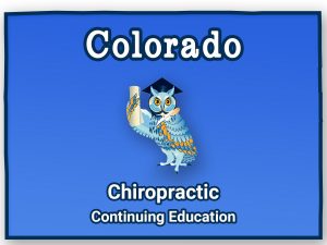 Colorado Chiropractic Continuing Education